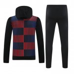 Barcelona Hoodie Training Sweatshirts 2024-25 Navy